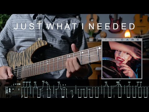 JUST WHAT I NEEDED Guitar Solo | THE CARS | Tab Lesson