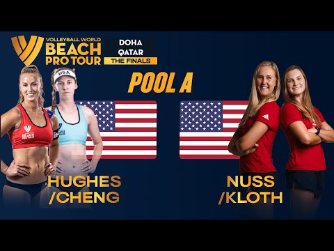 Nuss/Kloth vs. Hughes/Cheng - Quarter Finals Highlights Doha 2023 #BeachProTour