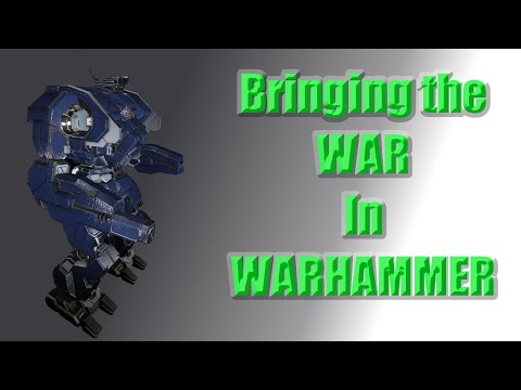 Large Pulses from afar, the WARHAMMER IS NEAR - MechWarrior Online - Build/Stream Highlights