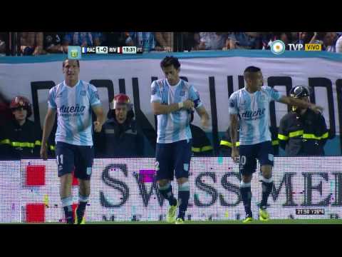 Gol en contra de Funes Mori. Racing 1 - River 0 | TPD2014 - Fecha 17