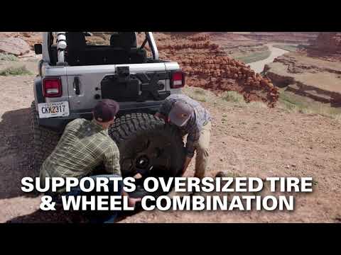 Rugged Ridge Spartacus HD Tire Carrier Kit