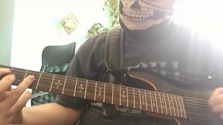 Papa Roach - Never Said It (Guitar Cover)
