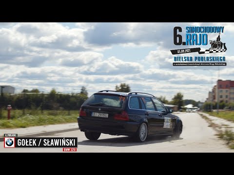 Gołek / Sławiński - BMW 325i - 6 Rajd Bielska Podlaskiego I 2021