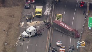 Accident Blocks All Lanes On Northeast Extension Between Quakertown And Lansdale