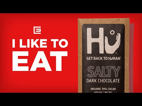 I Like to Eat Hu Kitchen's Salty Dark Chocolate Bar