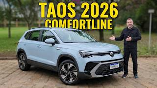 VW Taos Comfortline 2026 - Principais destaques
