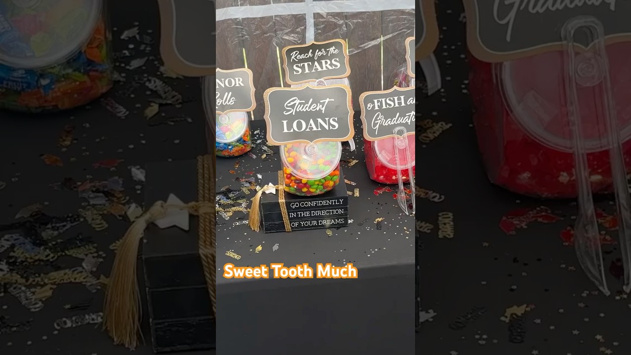 DIY Graduation Party Candy Bar!