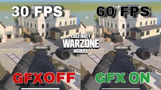 NEW WAY TO GET 60FPS AND MAX GERAPHIC ON WARZONE MOBILE  IN ANDROID !!