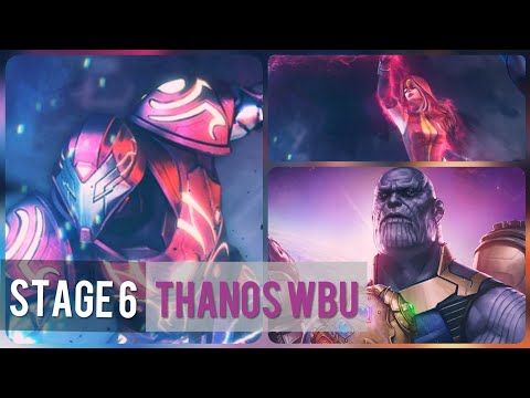 Stage 6 Thanos WBU with T2 Iron Hammer, T1 Weapon Hex & T3 Thor | World Boss - Marvel Future Fight