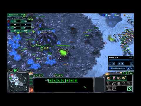 Starcraft II: Heart of the Swarm - Roach Burrow Micro