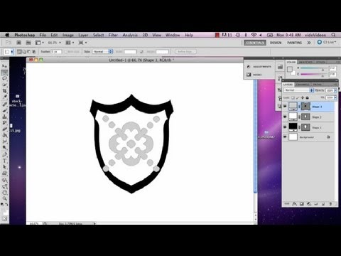 Making a Crest Using Photoshop : Photoshop Tips