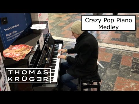 Crazy Pop Piano Medley at Brunswick Central Station – Thomas Krüger Video
