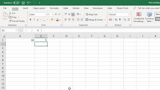 Excel For Beginners How to enter data into excel
