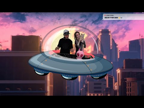DJ'ing in a Flying UFO | Nicky Genesis x Cazztek