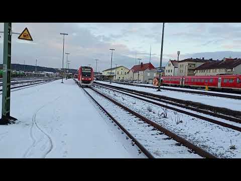 RE 40 nach Regensburg Hbf Ausfahrt Schwandorf 