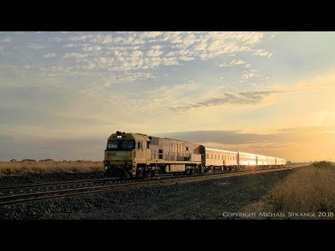 Journey Beyond Rail Expeditions "Overland" Passenger Train - PoathTV Australian Railways