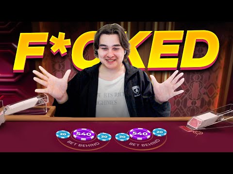 This $15,000 Blackjack Session is F*CKED