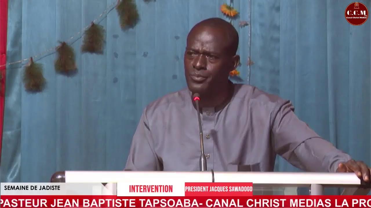 ORATEUR REV PASTEUR JEAN BAPTISTE TAPSOABA-