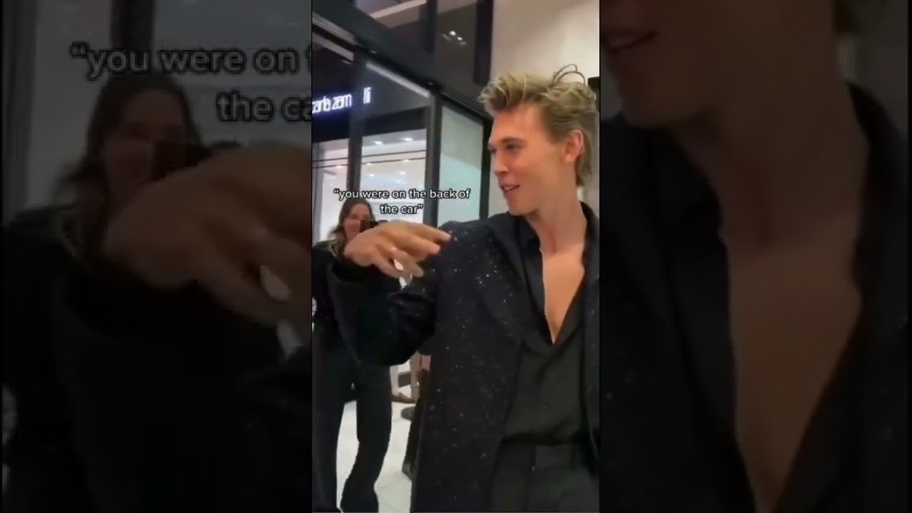 When Austin Butler Remembers an Extra from previous Movie 🥹😍😍