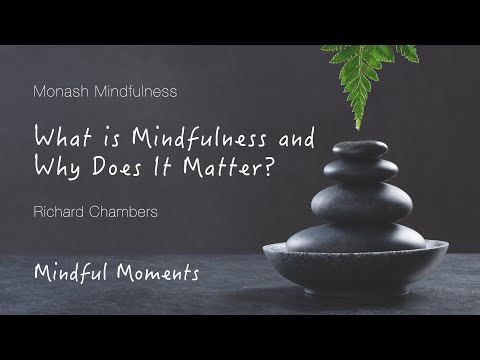 What is Mindfulness &Why Does It Matter? - YouTube