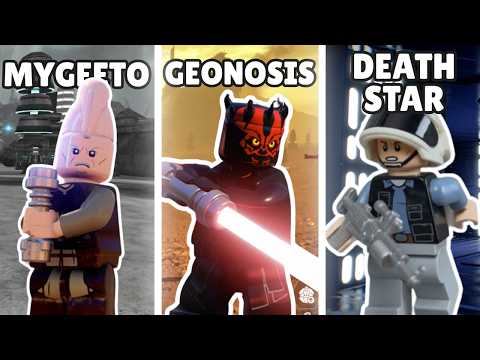 I Built 3 of The BEST Star Wars Battlefront 2 Maps in LEGO!