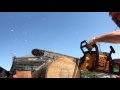 Bone Stock Poulan Pro 445 Chain Test Square Ground Vs Filed In 15 Inch Cottonwood