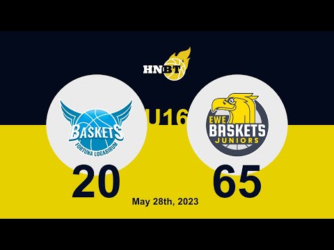 Fortuna Logabirum vs EWE Baskets - HNBT U16 - Annual Youth  Basketball Tournament