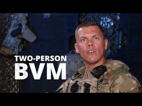 CMC 28 One  & Two Person Bag Valve Mask BVM Tactical Field Care