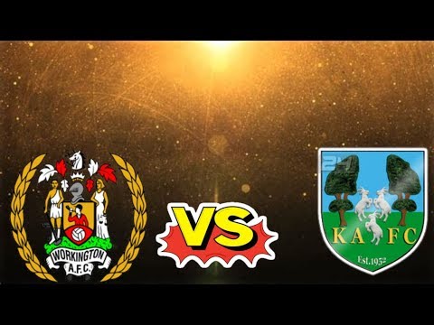 WORKINGTON REDS VS KIDSGROVE ATHLETIC FA CUP MATCH DAY HIGHLIGHTS