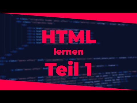 HTML lernen -  Einführung & Aufbau einer Webseite | Teil 1 | 2025