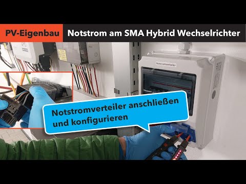 Emergency power with the SMA hybrid inverter