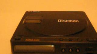 Sony Discman CD Player D-9 Rare 1990