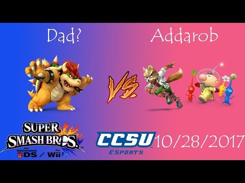 Riptide 3 - Smash 4 - Dad? (Bowser) vs Addarob (Fox, Olimar)