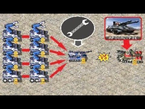 Fully Repairs Grizzly vs Apocalypse - Red Alert 2