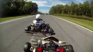 preview picture of video 'Stock honda shifter kart at summit point 09-13 Part 1'
