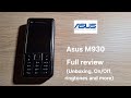 Asus M930 Unboxing And Review