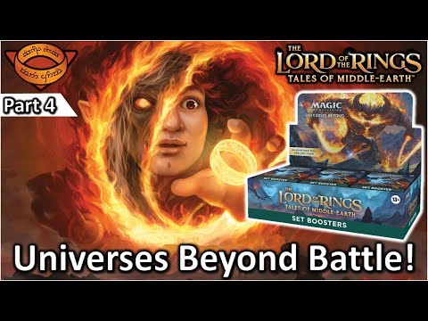 Calling our shots! - Universes Beyond Battle! - Lord of the Rings Set Booster Box Opening - Part 4