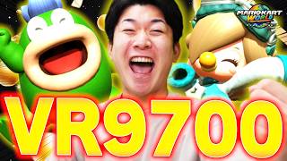 【ボロ勝ち】久々に高レート"9700"に乗せたったｗｗｗｗｗ【マリオカート ワールド】
