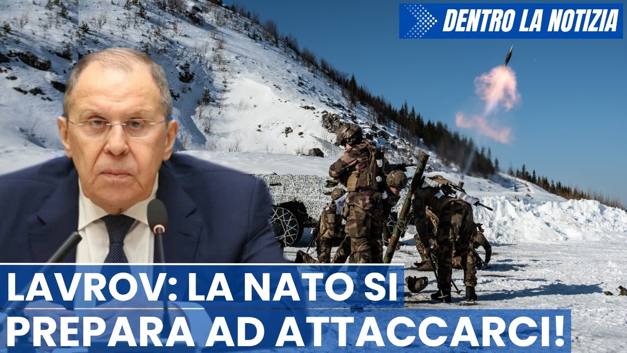 SHOCK! Lavrov, ministro esteri russo: La NATO si prepara ad attaccarci dal confine settentrionale!