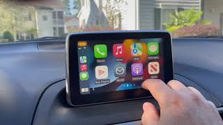 2014 Mazda 3 Carplay Hub install - EZ way * must have 7.00.xx or above software installed first!!