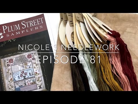 Nicole’s Needlework: FlossTube 81 - One Finish, WIPs and Stash