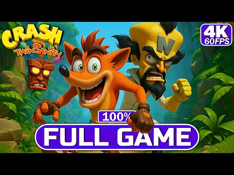 Crash Twinsanity 100% Gameplay Walkthrough Full Game | 4K 60FPS