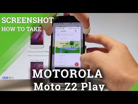 How to Take Screenshot in MOTOROLA Moto Z2 Play |HardReset.info