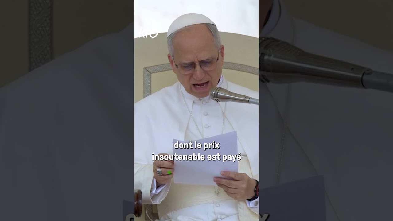 🔴 Le pape #LéonXIV appelle à l'arrêt des hostilités dans la bande de Gaza