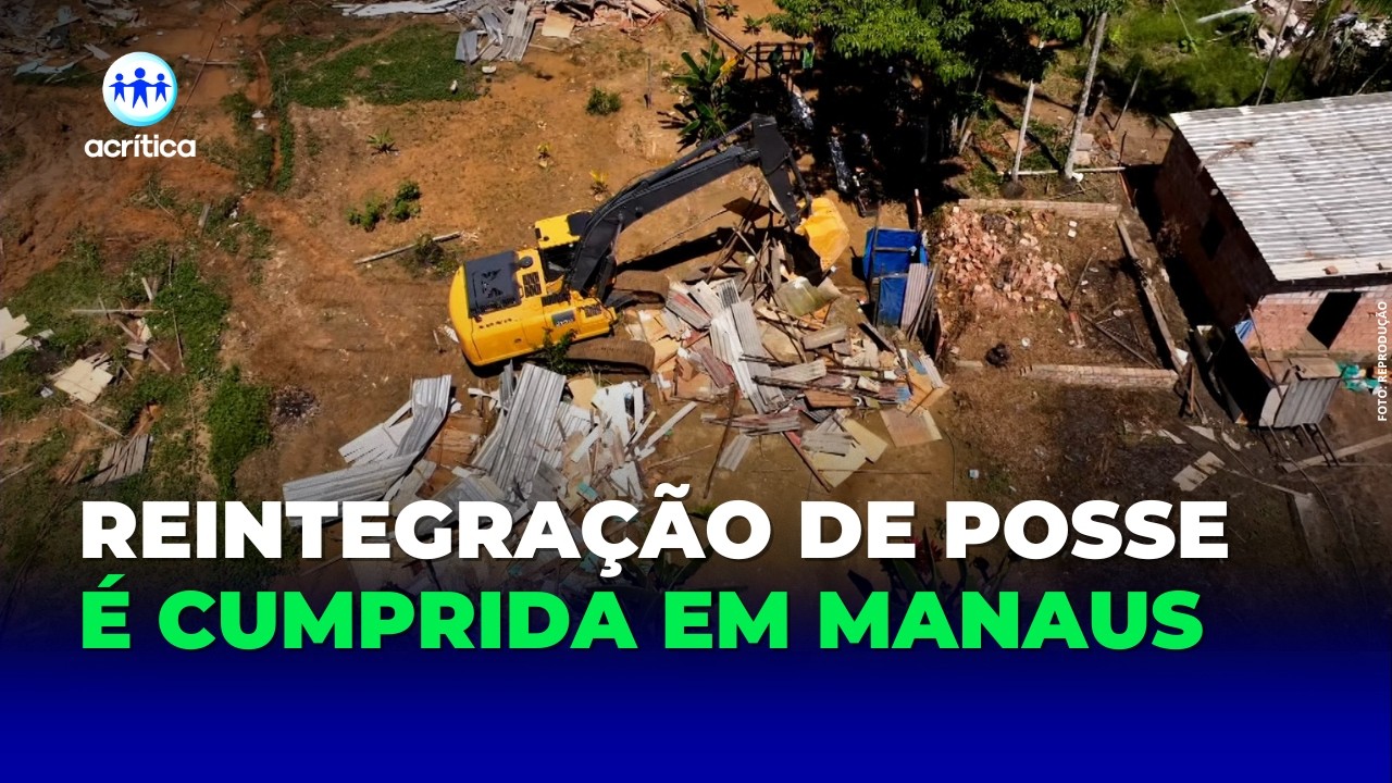 Reintegração de Posse no Tarumã: SSP-AM Derruba 200 Barracos em Operação de Grande Escala