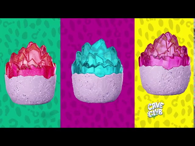 Video teaser for Cave Club Puppen & Dinobaby Kristalle | Cave Club Deutsch