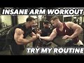 INSANE BICEP & TRICEP WORKOUT 12 WEEKS OUT | POSING & SUPPLEMENT PROTOCOL
