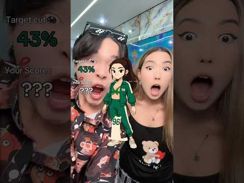 Squid game 3! Player 196! Cut the dress! Impossible win!