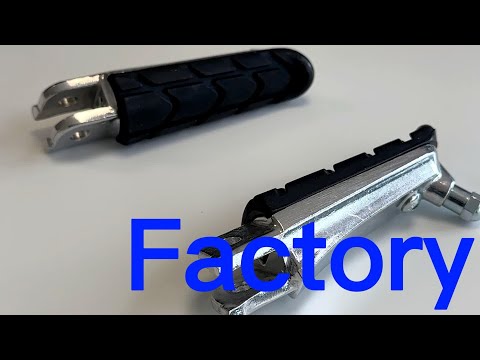 motorcycle foot pegs for sale aluminum, custom motorcycle footrest manufacturer, makers, pedals