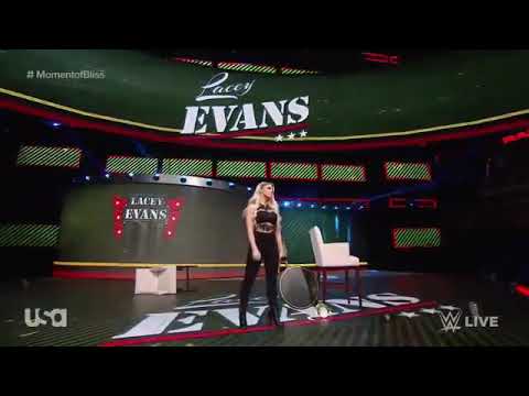 Lacey Evans Raw debut interrupt Alexa Bliss